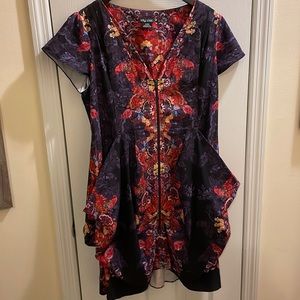 City Chic floral print fun dress